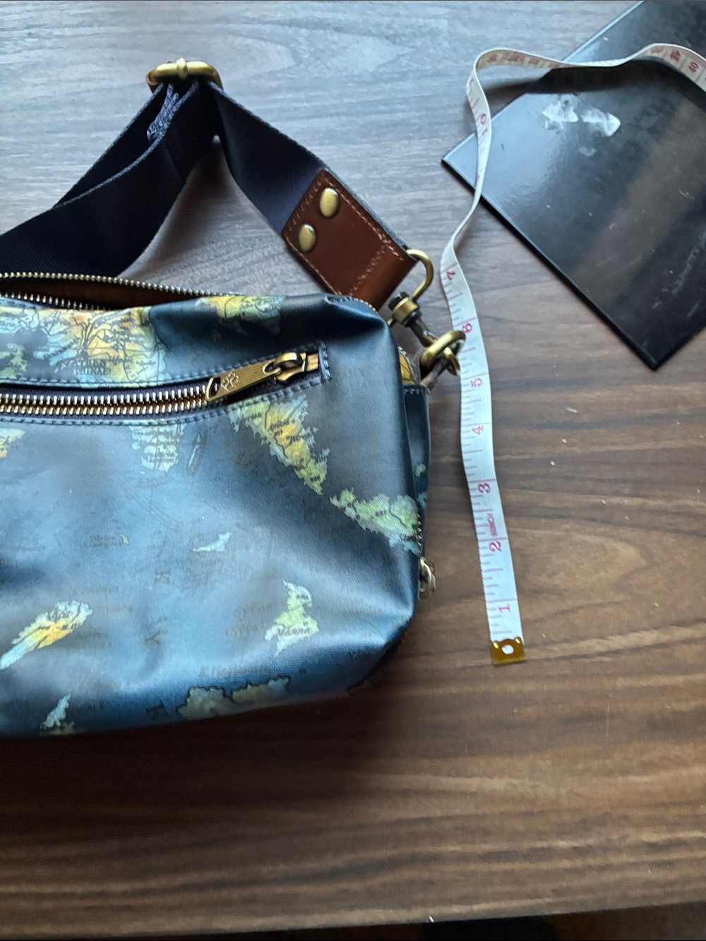 Patricia Nash Greek map Camera style bag - Picture 3 of 12